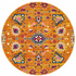 Rug Culture Babylon Medium Rust Rug 200X200CM - BLN-210-RUST-200X200 image NaN