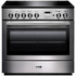 Falcon 90cm Professional FX Induction Freestanding Oven/Stove Stainless Steel and Chrome PROP90FXEISS-CH image NaN