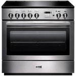 Falcon 90cm Professional FX Induction Freestanding Oven/Stove Stainless Steel and Chrome PROP90FXEISS-CH hero image