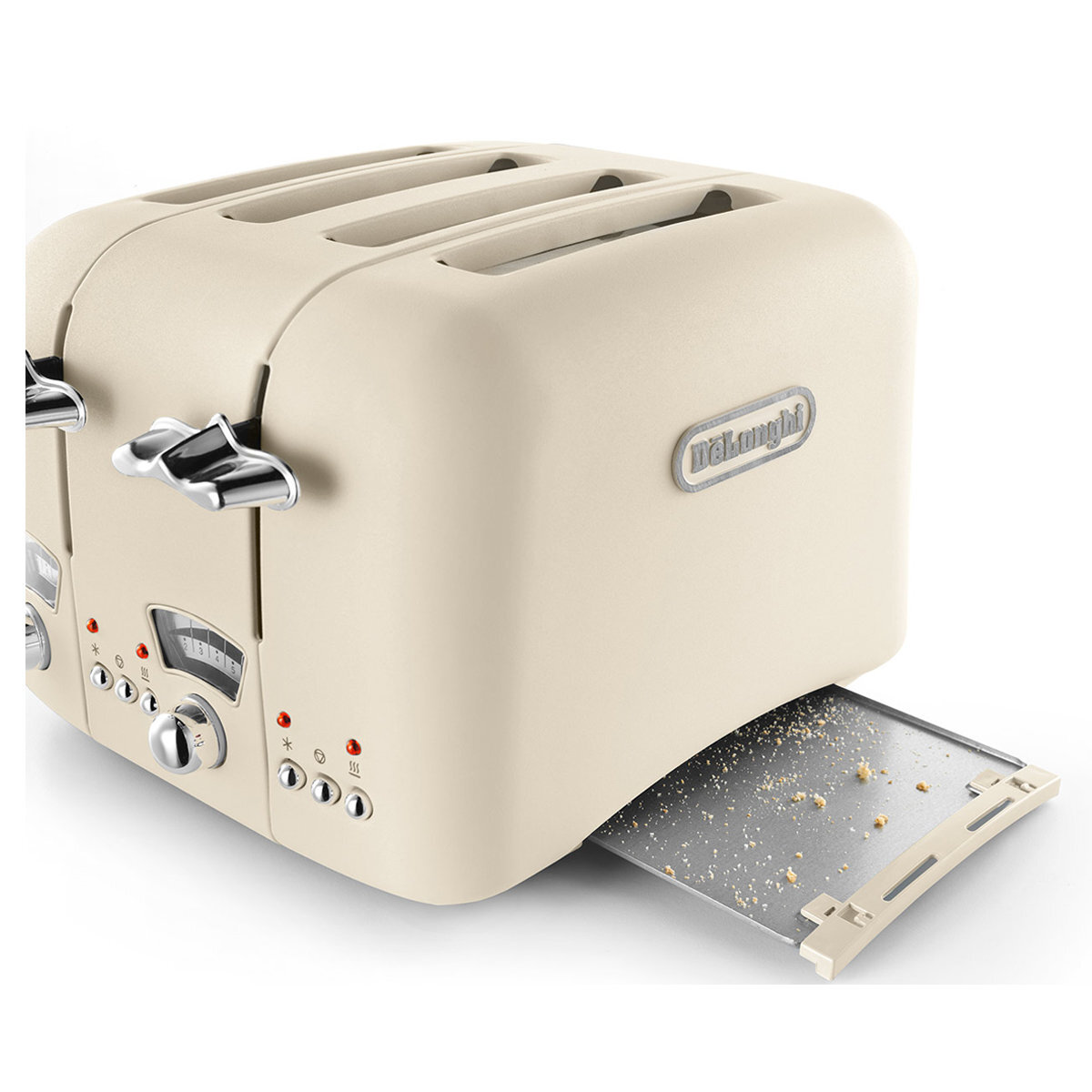 Delonghi CTO4BG Argento Flora 4 Slice Toaster hero image