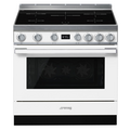 Smeg 90cm Portofino Freestanding Electric Oven/Stove CPF9IPWH 