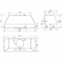 Falmec Milano+ 90cm Deep Under Cupboard Rangehood with External Roof Motor FP3MLD90S2-ER2010 image NaN
