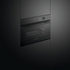 Fisher & Paykel 60cm Series 9 Minimal Compact Combi-Microwave Oven Black Glass OM60NMLB1 image NaN