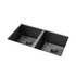 Meir MKSP-D760440-GM Double Bowl Undermount Sink image NaN