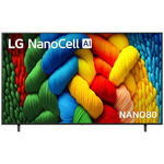 LG 75 Inch NANO80A 4K UHD Smart LED TV 75NANO80ASA [2025] hero image