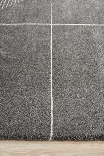 Rug Culture Broadway Medium Charcoal Rug 230X160CM - BRD-935-CHAR-230X160 hero image