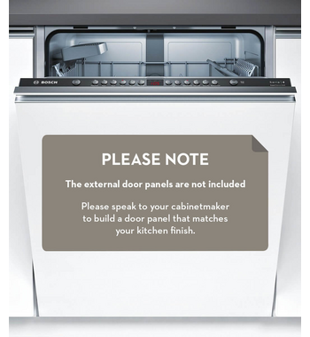 Bosch smv66mx01a serie 6 fully hot sale integrated dishwasher