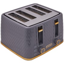 Westinghouse Kettle and Toaster Pack Grey Gold 1.7L Kettle, 4 Slice Toaster WHKTPK13GG hero image