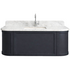 Turner Hastings Evara 120x53 Wall Hung Vanity with Real Marble Top and Ceramic Undercounter Basin Aegean Blue 1TH EV122-AB-1TH image NaN