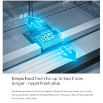 Siemens 254L iQ500 Integrated Bottom Mount Fridge KI86NAD30A hero image