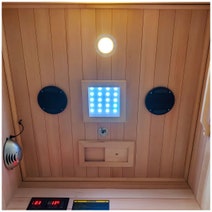 ReGen8 Solo 1410W 1 Person Infrared Sauna White RGSN-SOLOW hero image