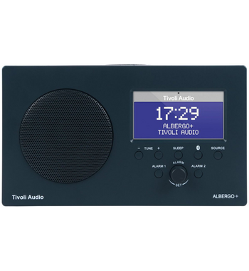Tivoli TIV-ALBERG-PLS-GRA ALBERGO+ FM/DAB+ Clock Radio with Bluetooth