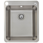 Abey 45L Laundry Tub with Dual Bypass and Overflow LK45C hero image