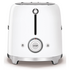 Smeg 50s Retro Style 2 Slice Toaster White TSF01WHAU image NaN