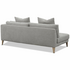 Kalona KYOTO Left Facing Chaise Sofa Cloud WS-205-LC-VILA-11 image NaN