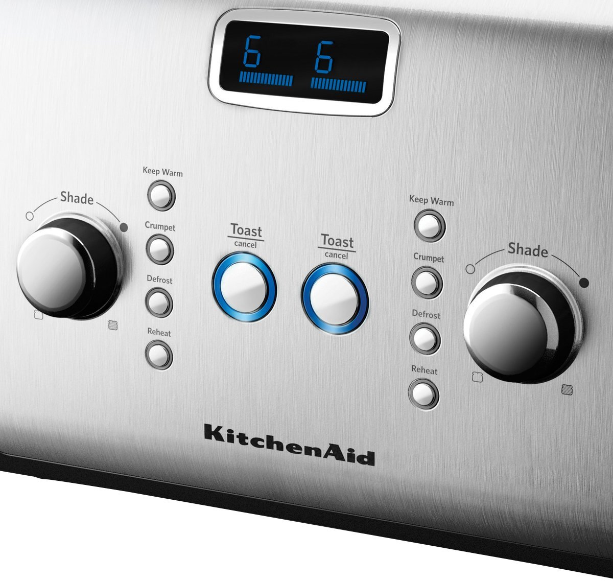 KitchenAid 5AKMT423CU Artisan Slice Toaster Contour Silver