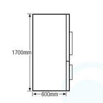 Samsung SRL457MW 458L Bottom Mount Fridge hero image