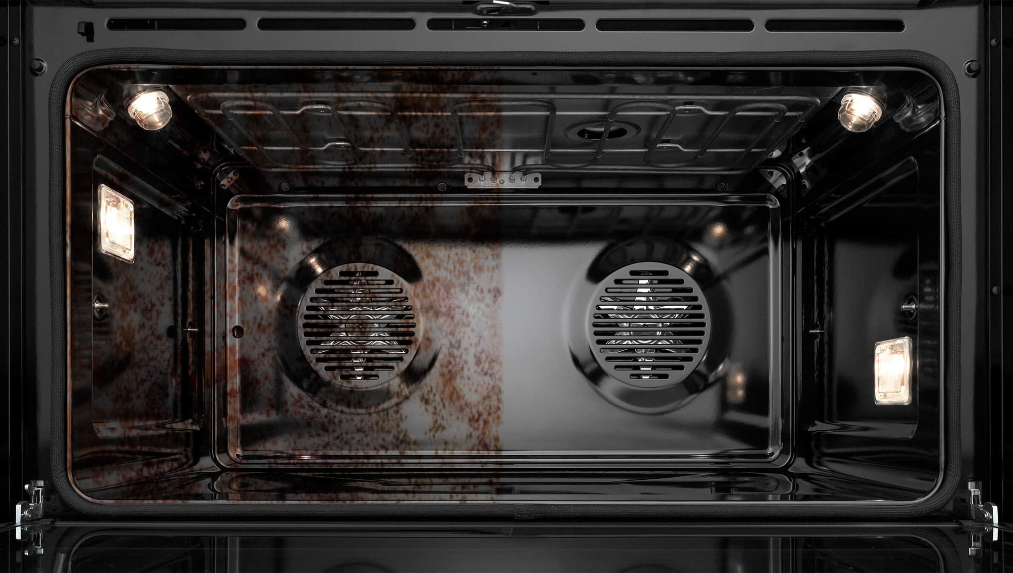 Fisher & Paykel Series 9 90cm Classic Style Freestanding Dual Fuel Pyrolytic Cooker Black OR90SCG6B1 hero image