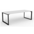 OLG Anvil Straightline Desk 2100x900 White Worktop with Black Frame OG_ANBSD219_W image NaN