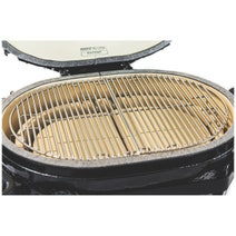 Primo Oval Large Charcoal All-In-One Ceramic Grill Black PGCLGCG hero image