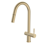 Sussex Taps Voda Sink Mixer Pullout Brushed Brass Gold VSMPO-40 hero image