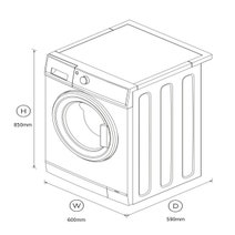 Fisher & Paykel 7.5kg WashSmart Front Load Washing Machine WH7560P2 hero image