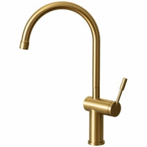 Titan Gooseneck Kitchen Mixer Tap Model 2 Champagne TTCH2 hero image