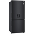 LG 420L Bottom Mount Non-Plumbed Fridge Matte Black GB-W455MBL image NaN