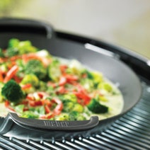 Weber 7422 Cast Iron Wok hero image