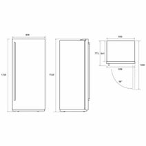 Electrolux 388L Upright Frost Free Freezer EFE4227SC-L hero image