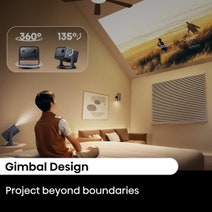 Hisense C2 4K Trichroma Laser Mini Projector C2H hero image
