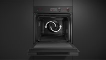 Fisher & Paykel Series 9 60cm Minimal Pyrolytic Built-In Oven Black Glass OB60SD11PB1 hero image
