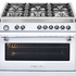 Artusi 90cm Freestanding White Dual Fuel Oven AFG999W  image NaN