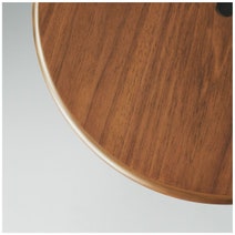 Kalona Paramount 60cm Round Coffee Table Dark Walnut PARA10FWADNATBRZD600 hero image