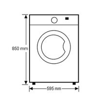 LG WD1402CRD6 7.5kg Washer 4kg Dryer Combo hero image