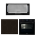 Artusi 60cm Pack, Electric Oven, Ceramic Cooktop, Undermount Rangehood AO676BPK1 image NaN