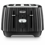 DeLonghi Ballerina 4-Slice Toaster Black CTD4003BK hero image