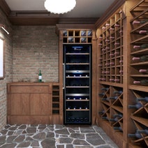 Triomph 140 Bottle Triple Zone Wine Fridge TKS140VN3Z hero image