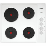 Chef 60cm Electric White Cooktop CHS642WB hero image