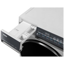 Haier 10kg + 6kg Series 500 Front Load Washer-Dryer Combo White HWD1060NW1 hero image