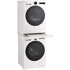 LG Washer+Dryer Stacking Kit with Shelf Essence White STKIT-EW image NaN