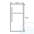 Samsung SR525MW 527L Top Mount Fridge image NaN