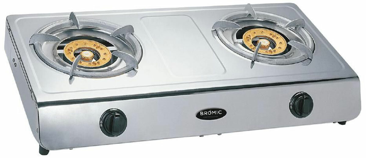 Bromic DC200 Wok Cooker ULP Deluxe Double Burner Low Pressure 2.75KPA hero image