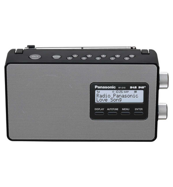 Panasonic RF-D10GN-K FM and DAB+ Digital Radio Black