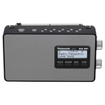 Panasonic RF-D10GN-K FM and DAB+ Digital Radio Black hero image
