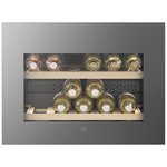 V-ZUG V4000 45 WineCooler 17 Bottle Platinum Mirror Glass Left Hinge 5111300023 hero image