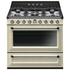 Smeg 90cm Victoria Aesthetic Freestanding Dual Fuel Oven/Stove TRA90P9 image NaN