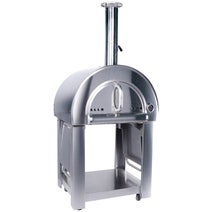Smart Built-In Wood Fired Pizza Oven with Freestanding Trolley Stainless Steel PW01PW01-C hero image