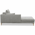 Kalona KYOTO Left Facing Chaise Sofa Cloud WS-205-LC-VILA-11 image NaN