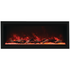 Remii 55 Inch Extra Tall Indoor Built-In Electric Fireplace with Black Steel Surround 102755-XT image NaN